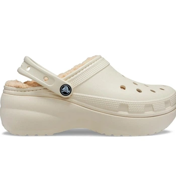 Сабо Crocs Classic Platform Lined Clog Bone M5-37-24 см 207938