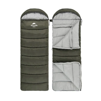 Спальный мешок Naturehike U350 NH20MSD07 (220x75, 1°C, 1.7 кг) зеленый