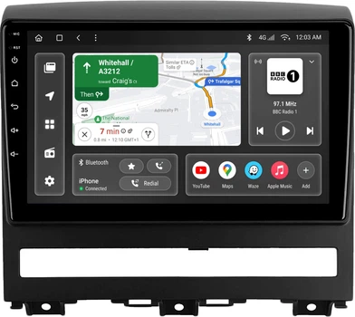 Штатная мультимедийная система Gazer T6009-350 для Fiat Idea 2011-2014, Peron 9 2009 (T6009-350)