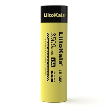 Акумулятор Liitokala Lii-35S 18650 високотоковий Li-ion 3.7 В 3500 мА·год 10 А