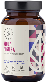 Kapsułki Aura Herbals Moja Figura Na zmniejszenie apetytu 60 szt. (AH263)