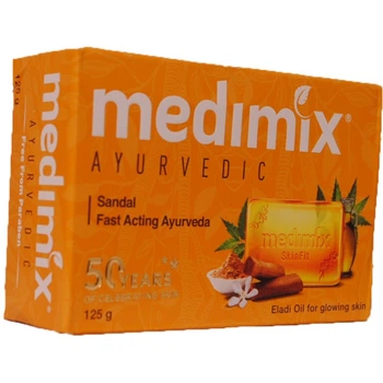 Зволожувальне мило Медимикс Аюрведік Medimix sandal Ayurvedic Сандал 100 г (00830)