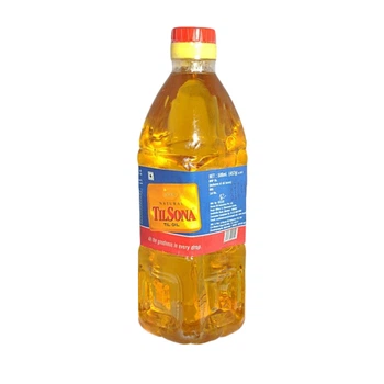 Масло для тела кунжутное Recon Oil Industries Pvt Til Sona Sesame Oil тил сона сезам 500 мл (00268)