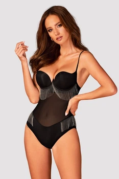 Боді Obsessive 44/46(M/L) Чорний (101582)