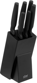 Кухонные ножи 5five Simply Smart с подставкой 6 шт (3560232576553)