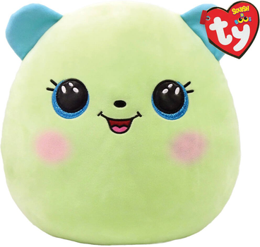 Maskotka TY Squishy Beanies Miś Clover Zielony 30 cm (0008421393145)