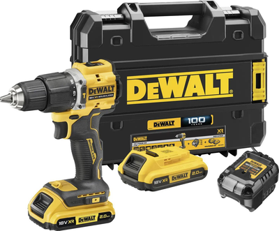 Акумуляторний дриль-шурупокрут DeWalt DCD100YP2T (5054905321338)