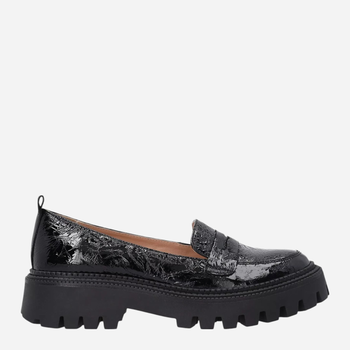 Loafersy damskie skórzane Venezia V003CRBLOBM102 39 Czarne (5906140583548)