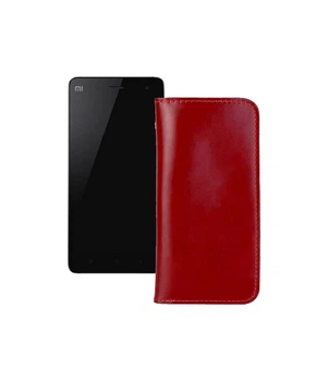 Портмоне з екошкіри для телефону Xiaomi Mi Note Червоний