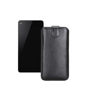 Витяжка з екошкіри для телефону Xiaomi Mi Note Чорний