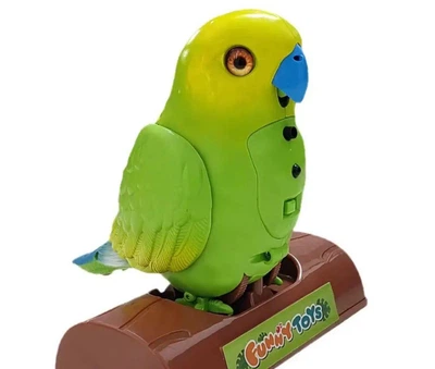 Іграшка-повторюшка папуга Funny Parrot TT8005 Зелений
