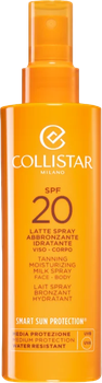 Молочко для тіла та обличчя Collistar Tanning Moisturizing SPF 20 200 мл (8015150262439)