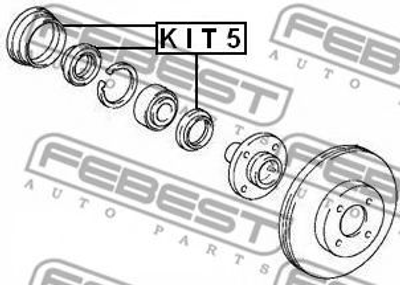 Сальник Febest (KIT5)