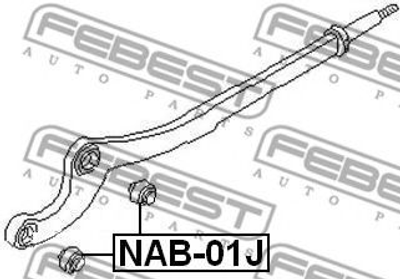 Сайлентблок підвіски Febest (NAB01J)