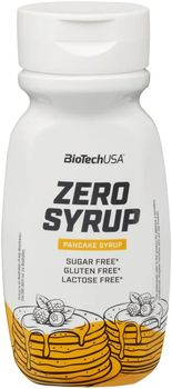 Сироп без сахара BioTech Zero Syrup 320 ml Кленовый сироп
