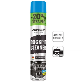 Полироль для приборной панели Winso Cockpit Cleaner New Car 750 мл (870570)