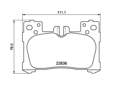 Гальмівні колодки дискові Brembo (P83181)