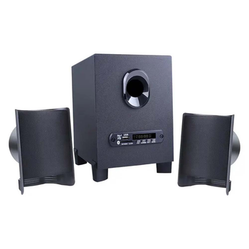 Колонки для компьютера Kisonli TM-6000U черного цвета, с поддержкой Bluetooth.