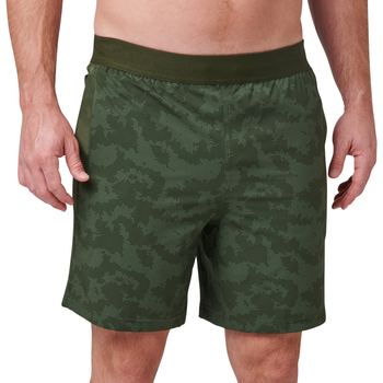 Шорты тренировочные 5.11 Tactical® PT-R Havoc Shorts 2XL Kombu Green Atmos Dot Camo