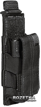 Подсумок тактический для пистолетного магазина 5.11 Tactical Pistol Bungee/Cover 56154 Черный (2000980325726)