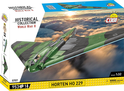 Конструктор Cobi HC WWII Horten Ho 229 954 деталі (5902251057572)