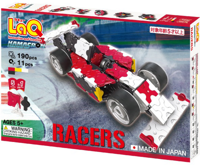 Конструктор LaQ Racers 201 деталь (4952907007261)