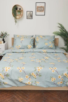 Пододеяльник Moon&Star Микросатин Premium Spring Flower Двуспальный 175x210 см (MS-870000522)