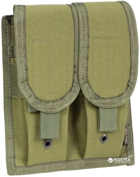 Подсумок для магазинов AK / M4 P1G-Tac MOLLE Rifle Mag's Covered Pouch RMCP P020000OD Оливковый (2000980345625)