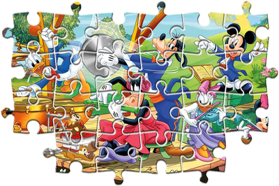 Puzzle Clementoni Mickey and Friends 2 w 1 2 x 60 elementów 21620 (8005125216208)