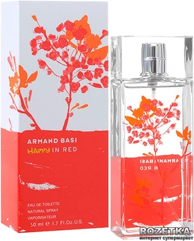 Туалетна вода для жінок Armand Basi Happy In Red 50 мл (8427395940162)