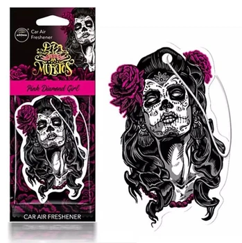 Освежитель сухой лист Aroma Dia De Los Muertos Pink Diamond Girl 83116