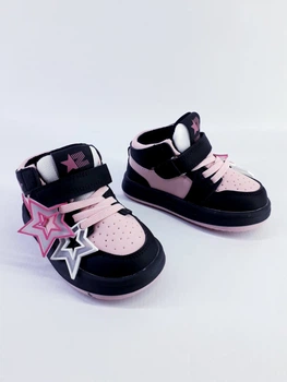 Кросівки/хайтопи для дівчинки Lilin shoes C502-15 25(р) 15.5см синій з рожевим