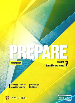 Рабочая тетрадь НУШ 7 класс Английский язык Prepare for Ukraine Workbook Кэролайн Куки Кэтрин Смит