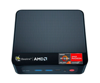 Міні ПК Beelink SER5 Pro 16/500Gb, Ryzen 7 5800H, Windows 11 Pro (9Y.EU2890830A20)