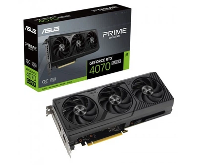 Відеокарта GF RTX 4070 Super 12GB GDDR6X Prime OC Asus (PRIME-RTX4070S-O12G)