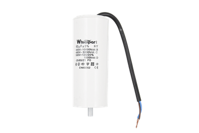 Конденсатор Whicepart CBB60-G пуско-рабочий 60 мкФ 450 В провод и болт