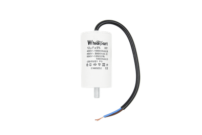 Конденсатор CBB60-G 12 мкФ, 450 В, Whicepart/Jyul (провод + болт)
