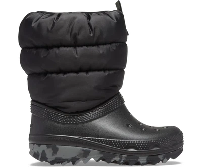 Зимние сапоги Crocs Kids Classic Neo Puff Boot Black р. 3/34.5/22 см 207684