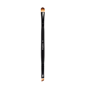Пензлик для тіней та підводки двобічний Parisa Cosmetics Р-26