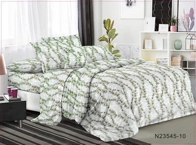 Двоспальний комплект постільної білизни Vital - Textile Бязь 3D Premium 180х220 см (BP2-308)