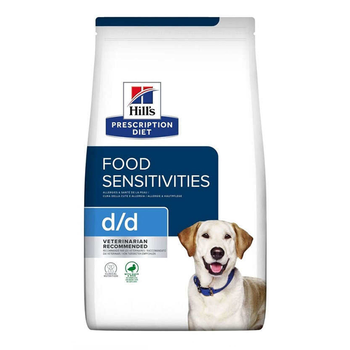 Сухой корм для собак Hill's Prescription Diet Canine d/d Food Sensitivities с уткой и рисом 12 кг