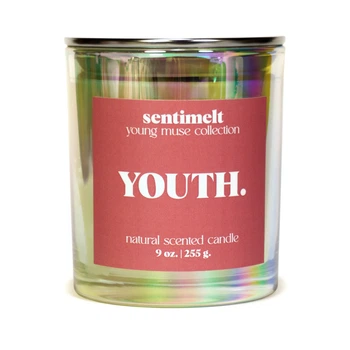 Аромасвічка із соєвого воску з дерев'яним ґнотом SENTIMELT YOUTH 255 г (SM510YOU)