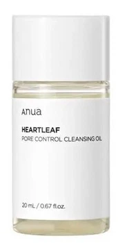 Гидрофильное масло ANUA Heartleaf Pore Control Cleansing Oil для глубокого очищения кожи 20 мл (8809640734496)