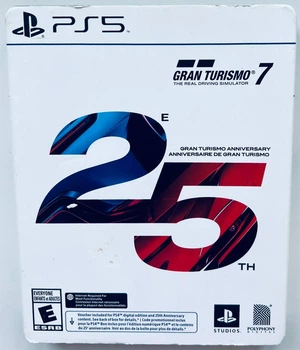 Gran Turismo 7 - 25th Anniversary Edition + SteelBook, английская версия - диск для PlayStation 5, Б/У