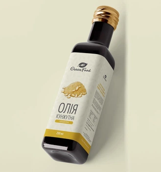 Кунжутна олія сиродавлена холодного віджиму 250 мл GreenFood