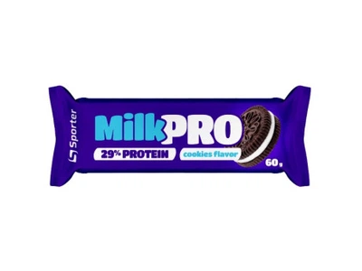 Батончик MILK PRO Sporter (60 грамів) Смак Печиво