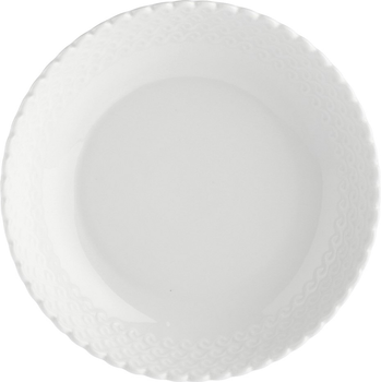 Zestaw talerzy do zupy La Porcellana Bianca Momenti porcelana 24 cm x 6 szt (8027549085390)