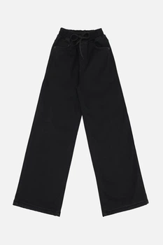 Джинсы wide leg для девочки 170 цвет черный Altun ЦБ-00259522