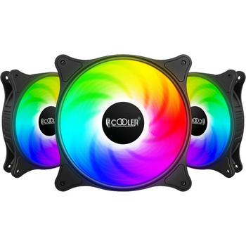 Кулер для корпуса PcCooler FX 120 ARGB BK 3in1[74760]