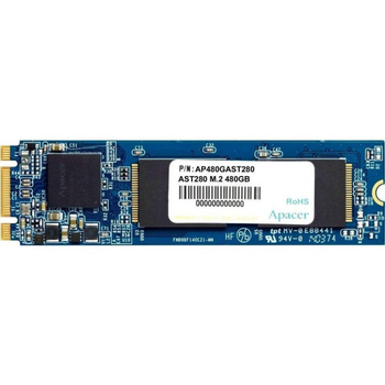 Накопичувач SSD M.2 2280 480GB Apacer (AP480GAST280-1)[4896]